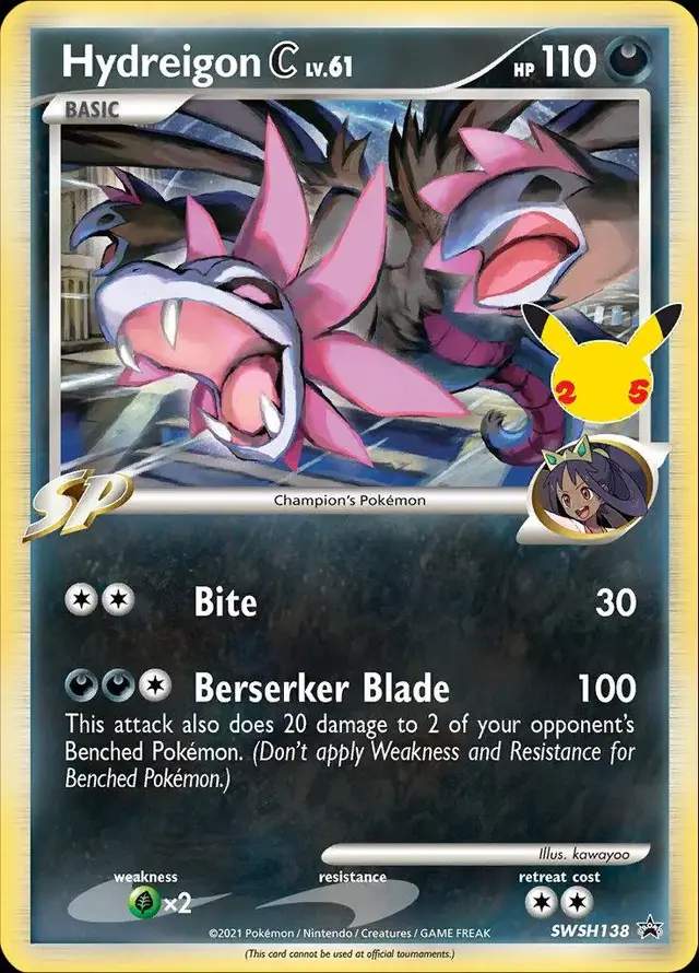 Hydreigon C - Pokemon Celebrations #SWSH138