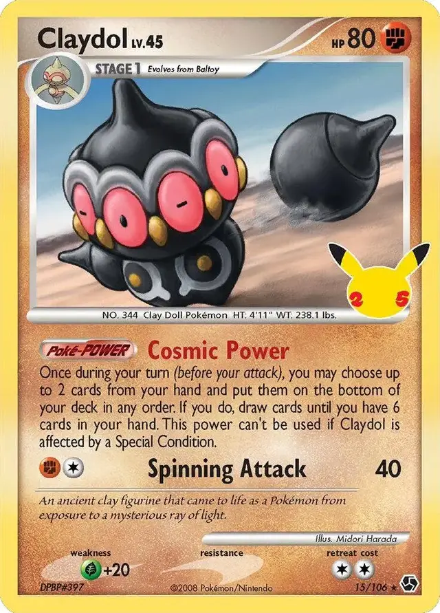 Claydol [Holo] - Pokemon Celebrations #15