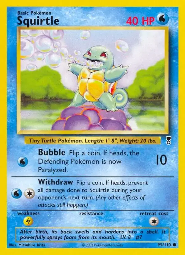 Squirtle - Pokemon Legendary Collection #95
