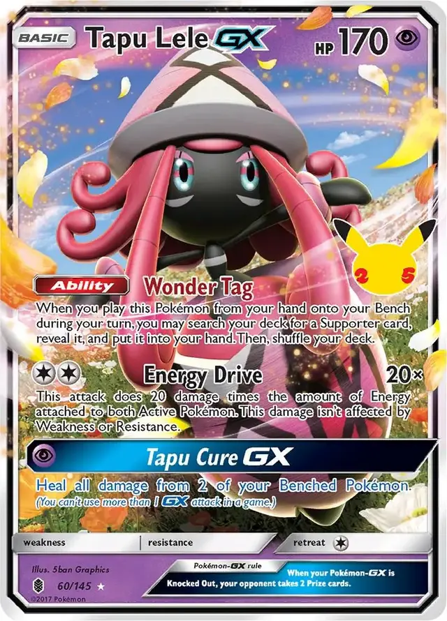 Tapu Lele GX - Pokemon Celebrations #60