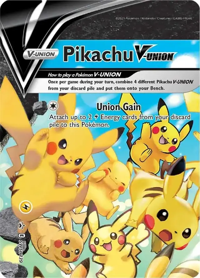 Pikachu V Union - Pokemon Celebrations #SWSH139