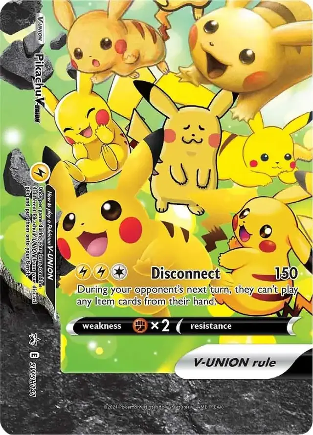 Pikachu V Union - Pokemon Celebrations #SWSH141