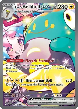 Iono's Bellibolt ex #183 - Pokemon Journey Together