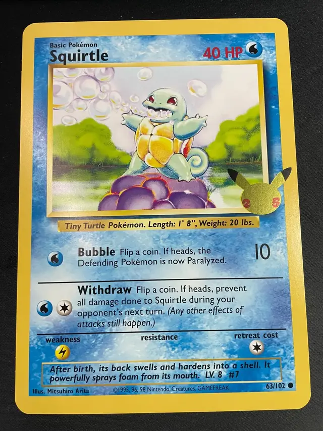 Squirtle [Jumbo] - Pokemon Celebrations #63