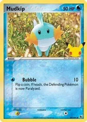 Mudkip [Jumbo] - Pokemon Celebrations #59