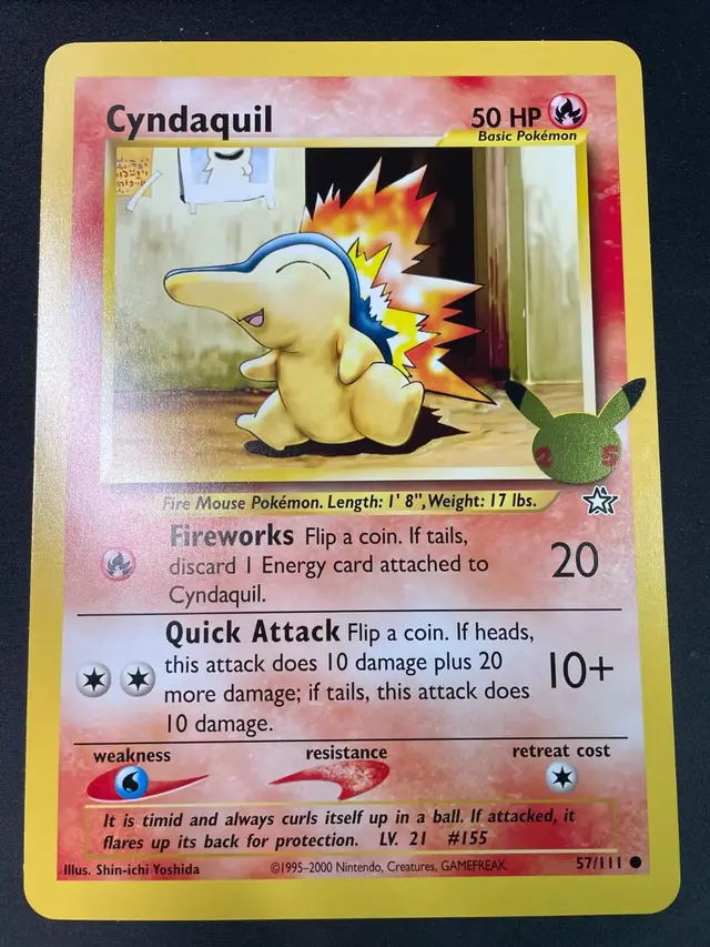 Cyndaquil [Jumbo] - Pokemon Celebrations #57
