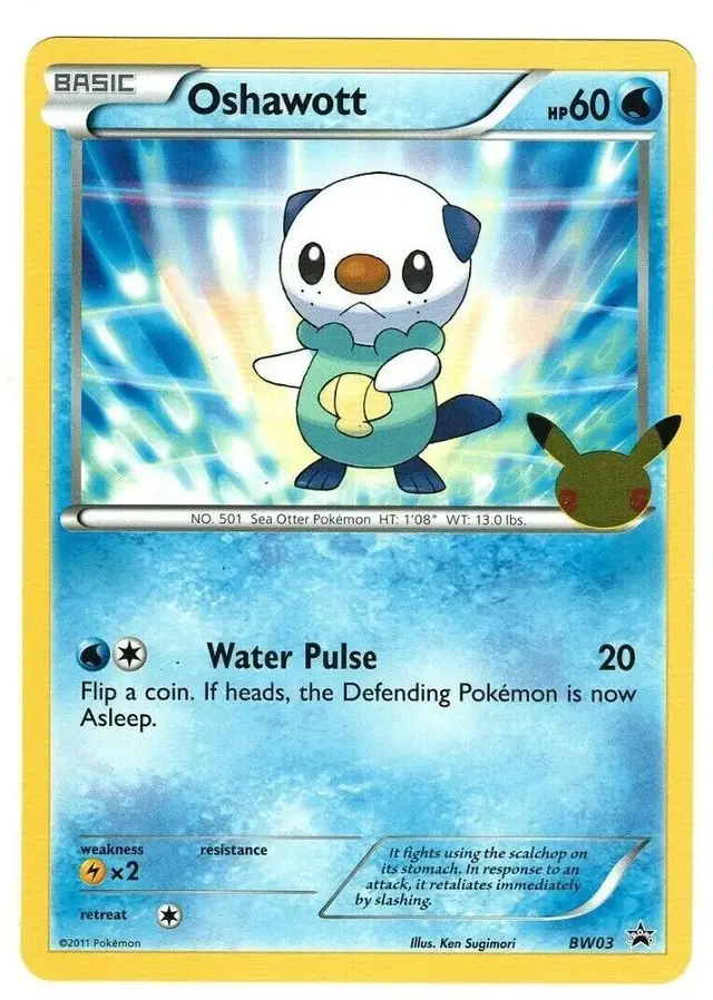 Oshawott [Jumbo] - Pokemon Celebrations #BW03