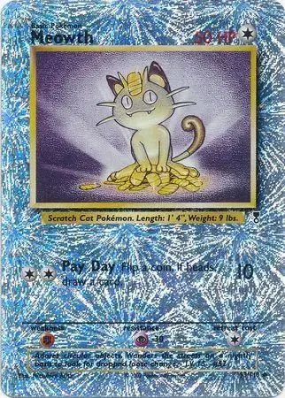 Meowth [Reverse Holo] - Pokemon Legendary Collection #53