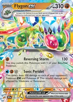 Flygon ex 106 - Pokemon Surging Sparks