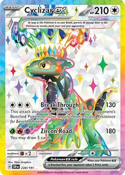 Cyclizar ex - Pokemon Surging Sparks