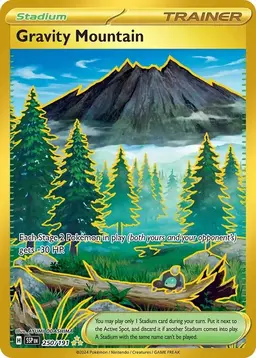 Gravity Mountain 250 - Pokemon Surging Sparks