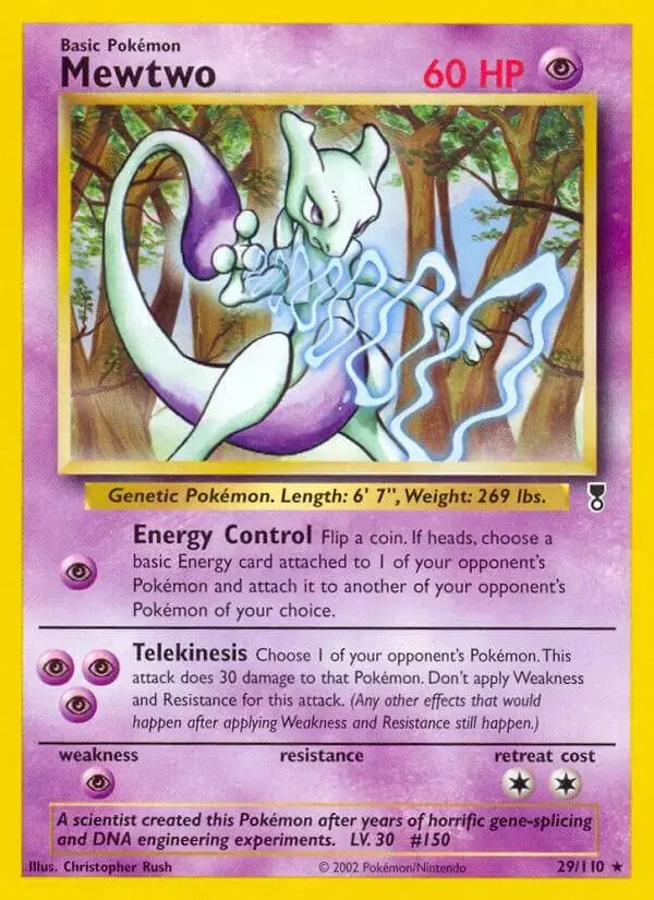 Mewtwo - Pokemon Legendary Collection #29