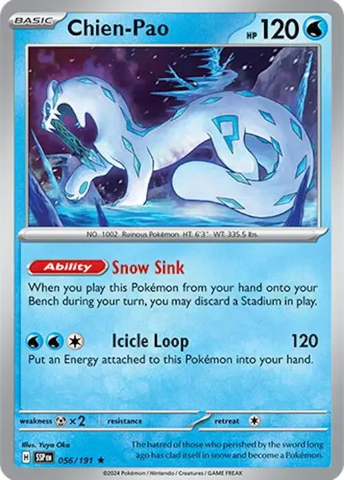 Chien-Pao - Pokemon Surging Sparks #56