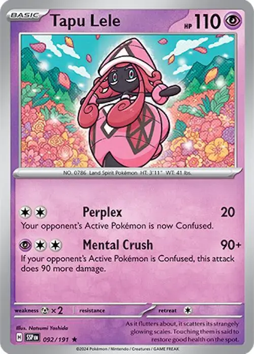 Tapu Lele - Pokemon Surging Sparks #92