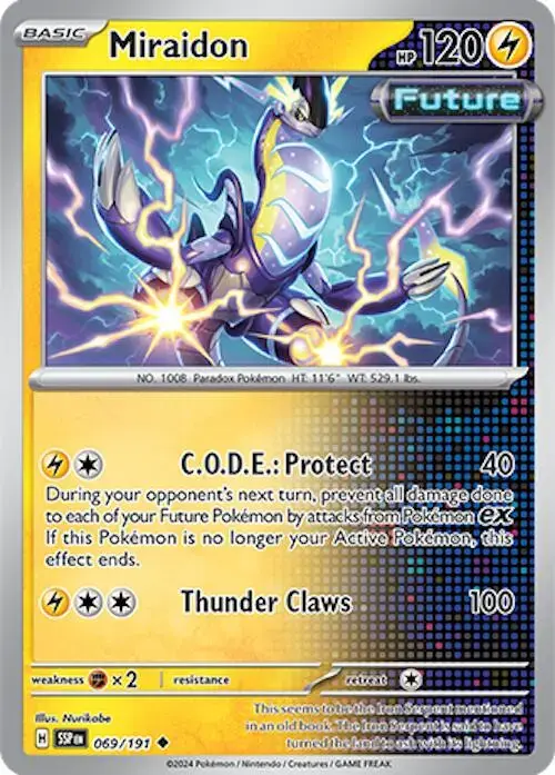 Miraidon - Pokemon Surging Sparks #69