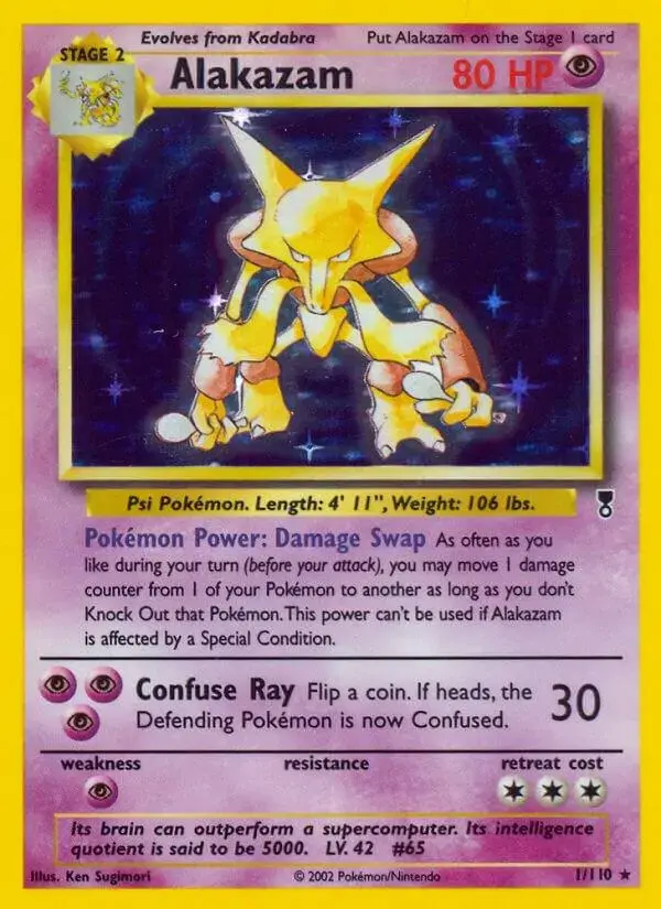 Alakazam - Pokemon Legendary Collection #1