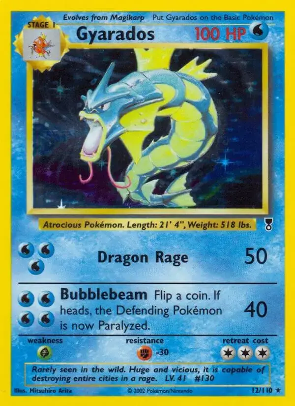 Gyarados - Pokemon Legendary Collection #12