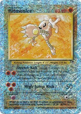 Hitmonlee [Reverse Holo] - Pokemon Legendary Collection #13
