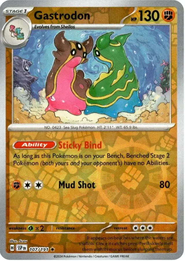 Gastrodon [Reverse Holo]