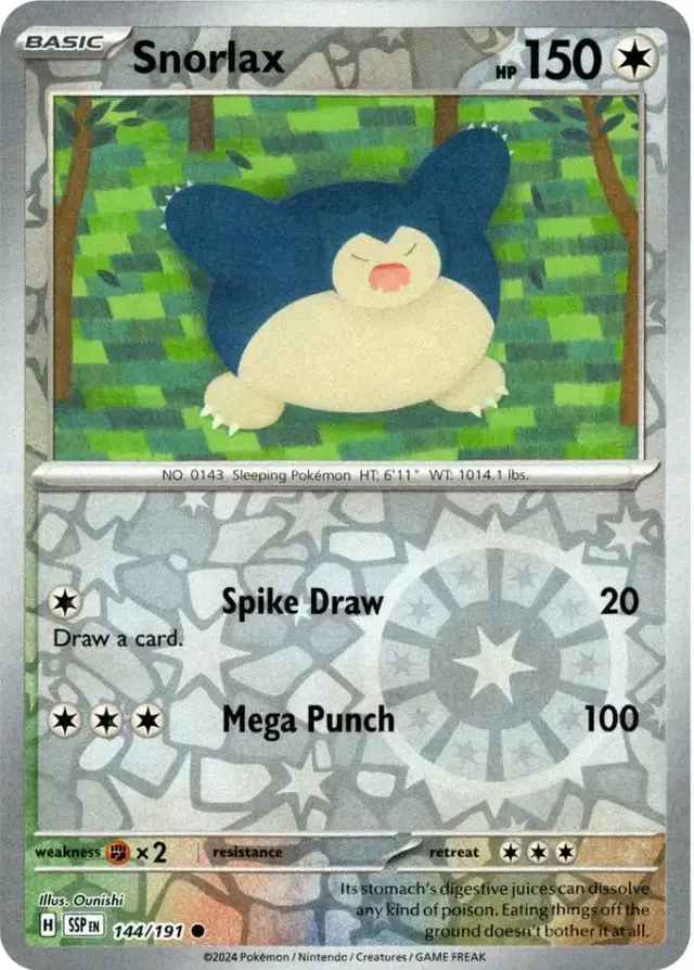 Snorlax [Reverse Holo]