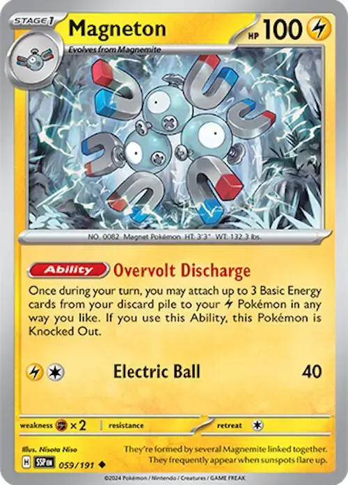 Magneton - Pokemon Surging Sparks #59