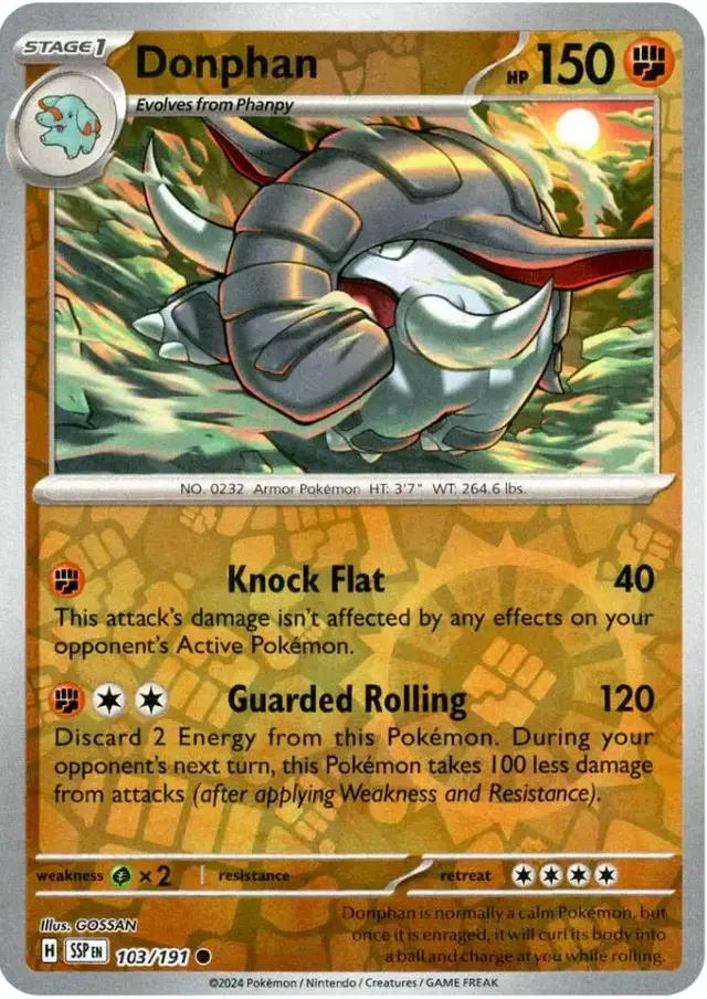 Donphan [Reverse Holo]
