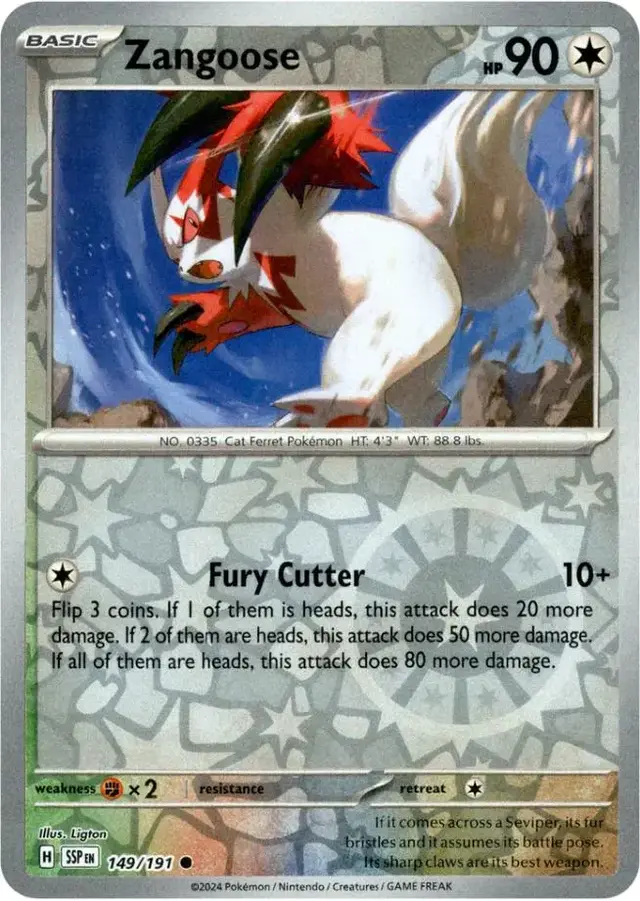 Zangoose [Reverse Holo]