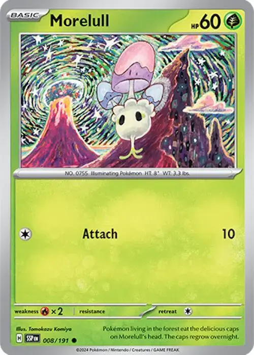 Morelull - Pokemon Surging Sparks #8