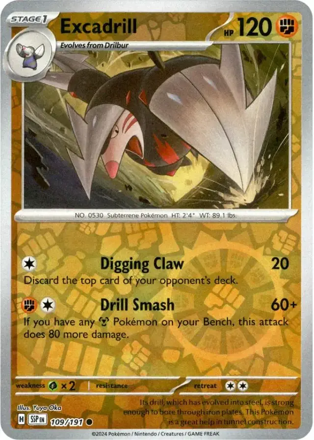 Excadrill [Reverse Holo]
