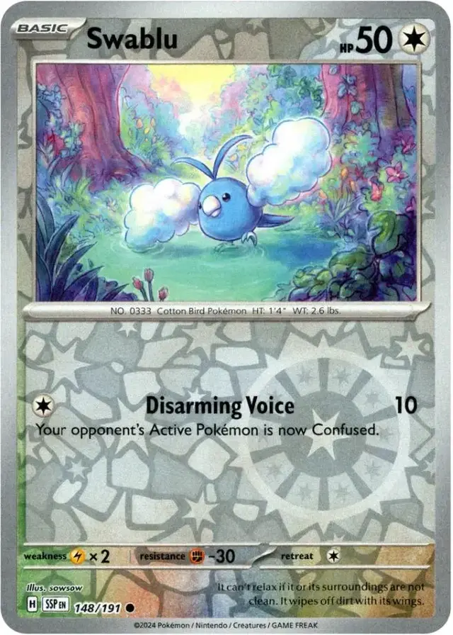 Swablu [Reverse Holo]
