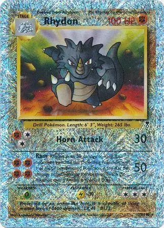 Rhydon [Reverse Holo] - Pokemon Legendary Collection #35