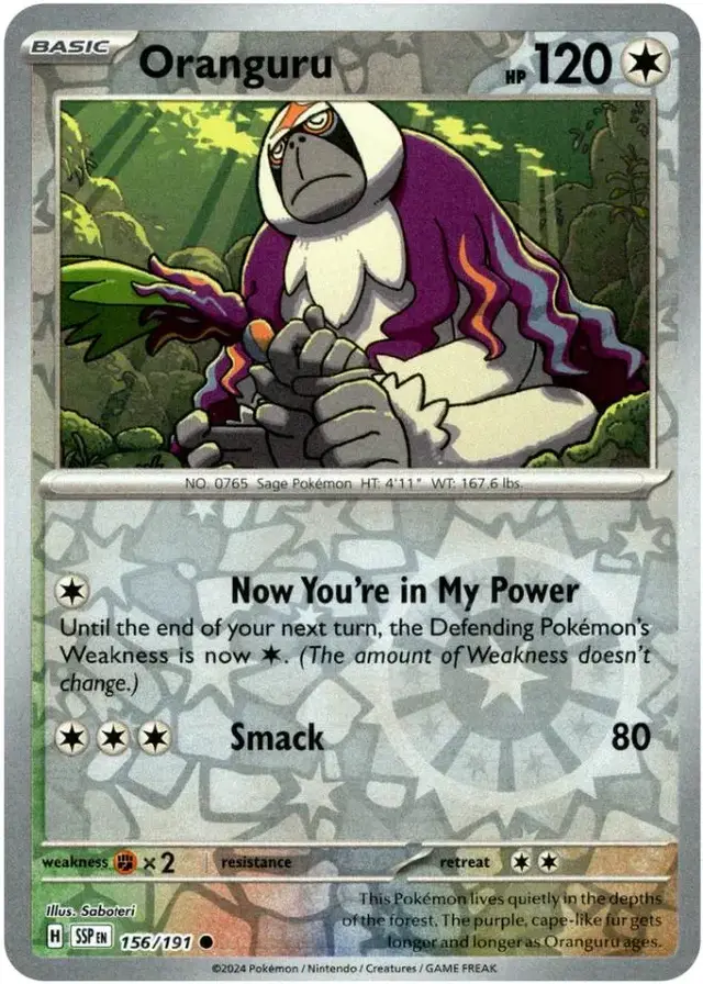 Oranguru [Reverse Holo]