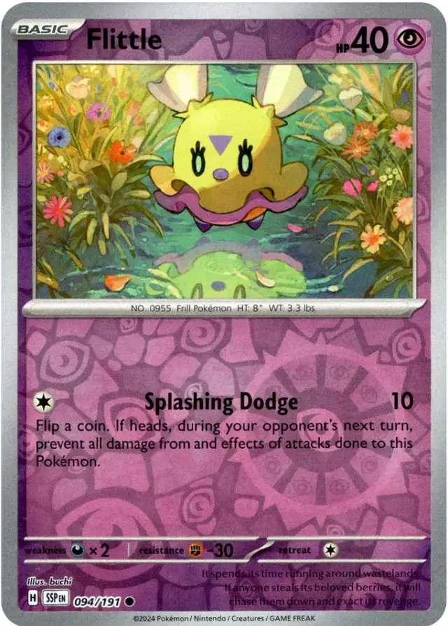 Flittle [Reverse Holo] - Pokemon Surging Sparks #94