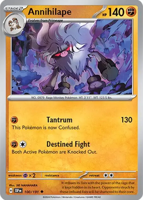 Annihilape - Pokemon Surging Sparks #100