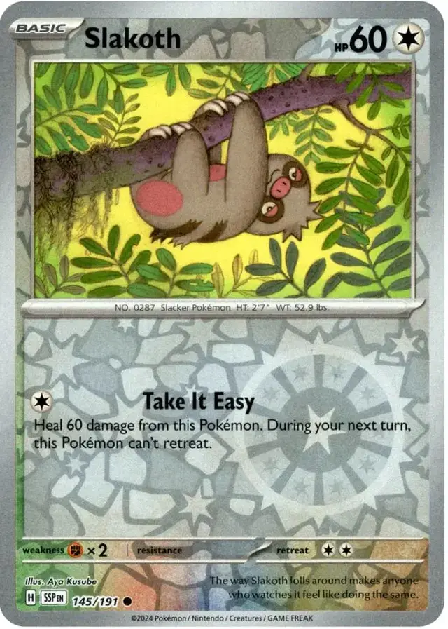 Slakoth [Reverse Holo]