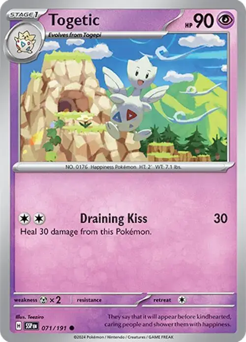 Togetic - Pokemon Surging Sparks #71