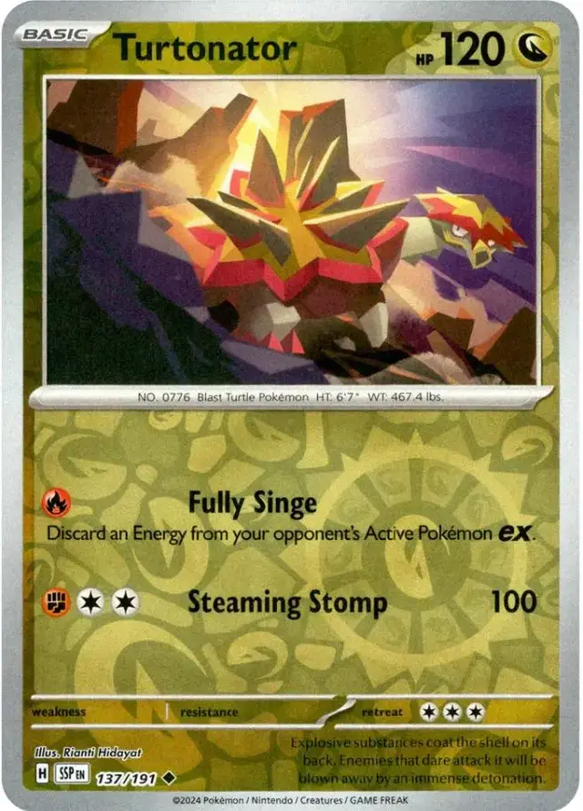 Turtonator [Reverse Holo]
