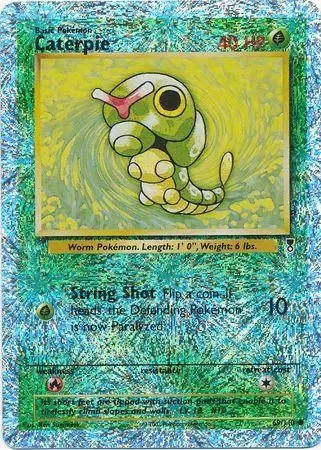Caterpie [Reverse Holo] - Pokemon Legendary Collection #69