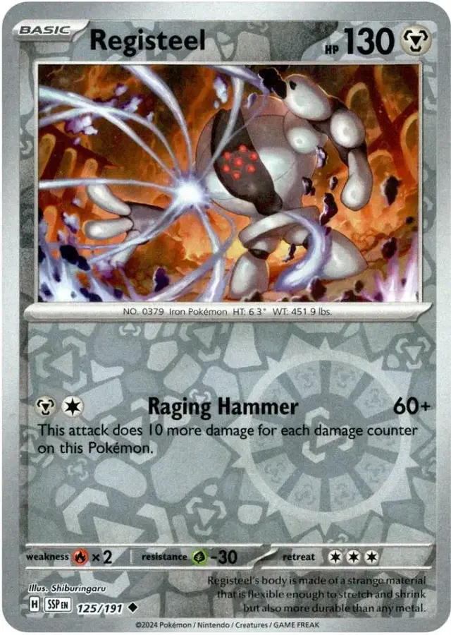 Registeel [Reverse Holo]