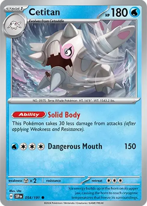 Cetitan - Pokemon Surging Sparks #54
