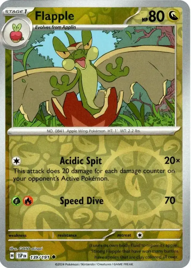 Flapple [Reverse Holo]