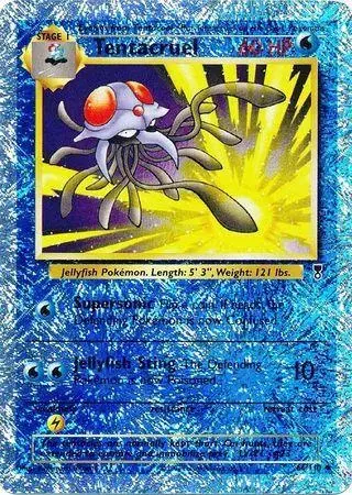 Tentacruel [Reverse Holo] - Pokemon Legendary Collection #66