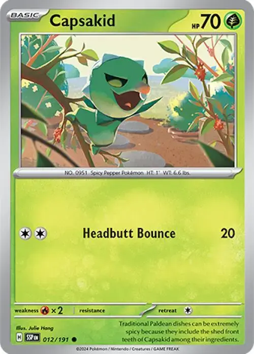 Capsakid - Pokemon Surging Sparks #12