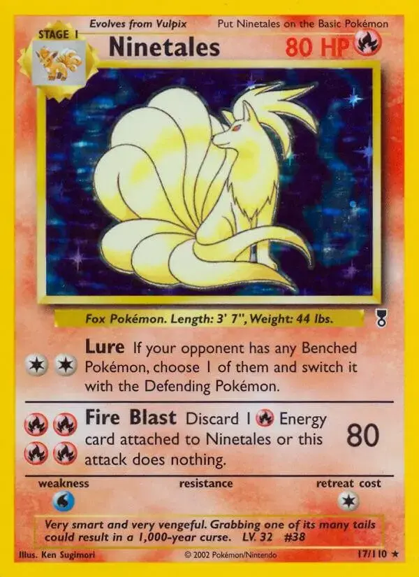 Ninetales - Pokemon Legendary Collection #17