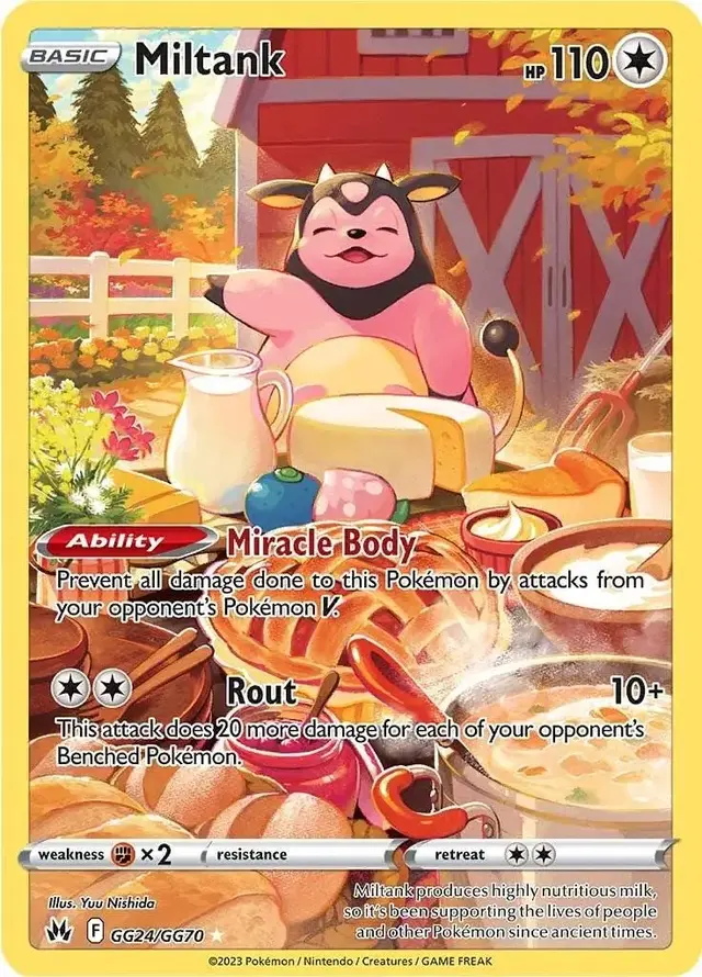 Miltank - Pokemon Crown Zenith #GG24