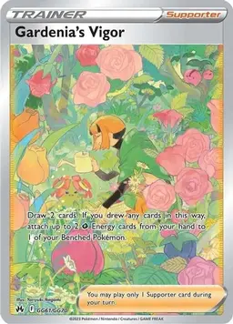 Gardenia's Vigor GG61 - Pokemon Crown Zenith