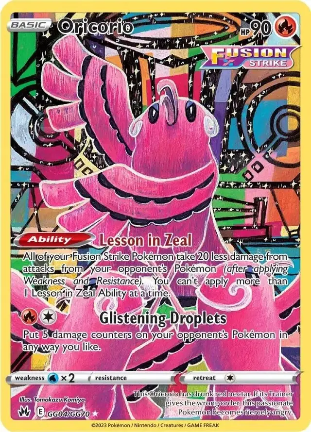 Oricorio - Pokemon Crown Zenith #GG04