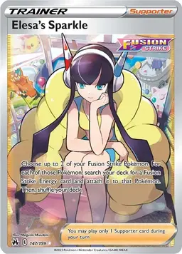 Elesa's Sparkle 147 - Pokemon Crown Zenith