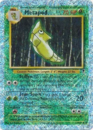 Metapod [Reverse Holo] - Pokemon Legendary Collection #54