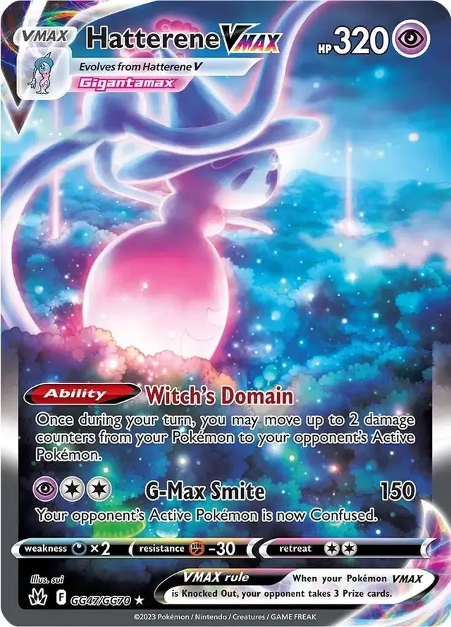 Hatterene VMAX - Pokemon Crown Zenith #GG47